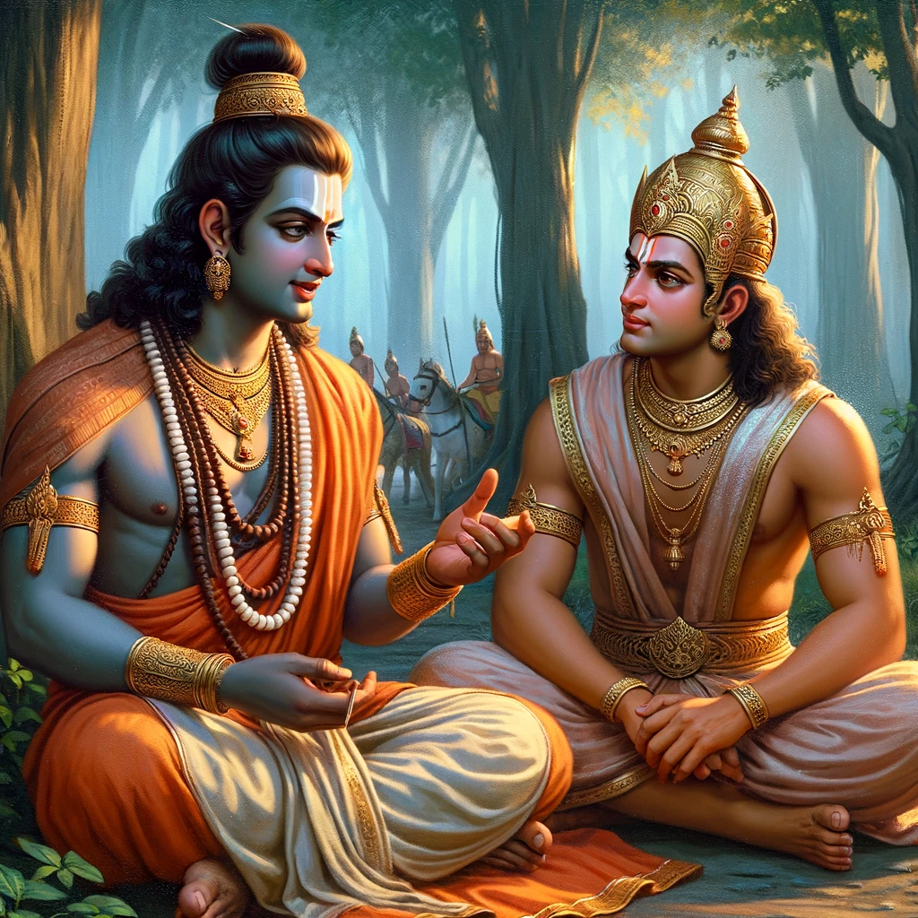 Bharata Implores Rama to be King